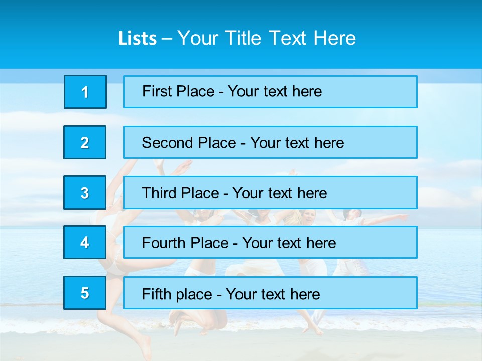 Travel Sunny Cloud PowerPoint Template