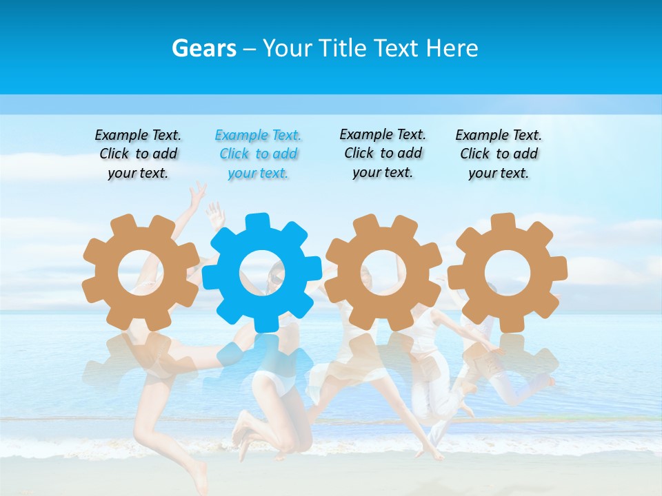 Travel Sunny Cloud PowerPoint Template