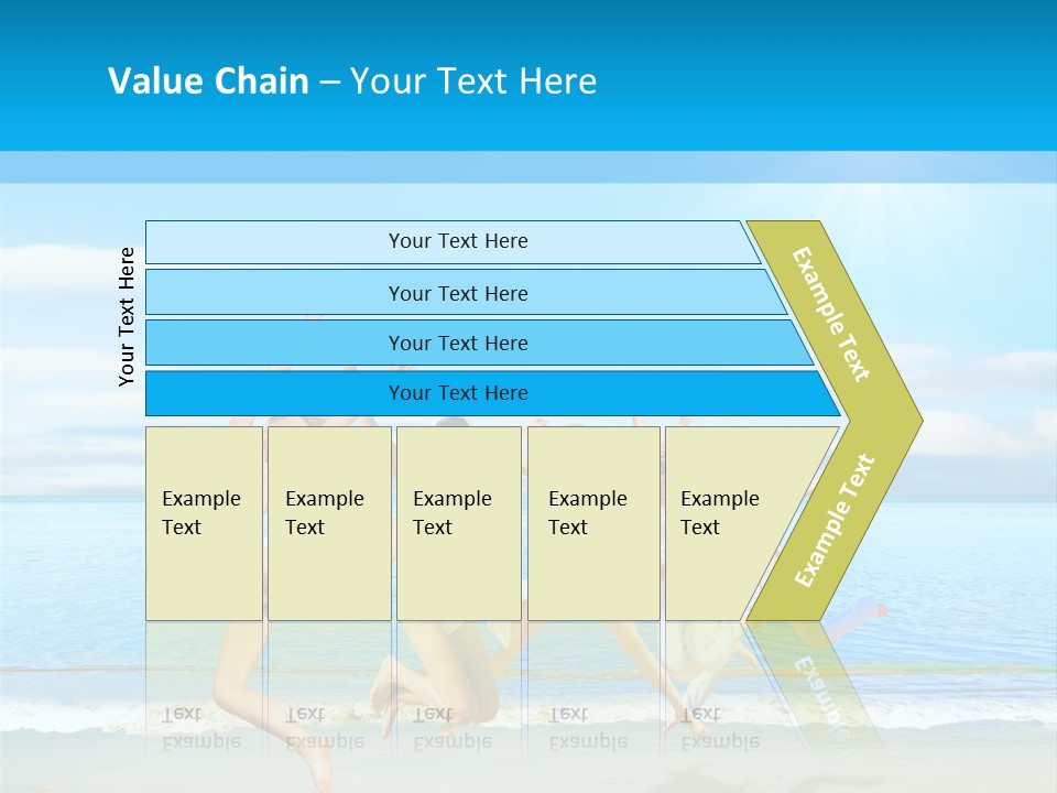 Travel Sunny Cloud PowerPoint Template