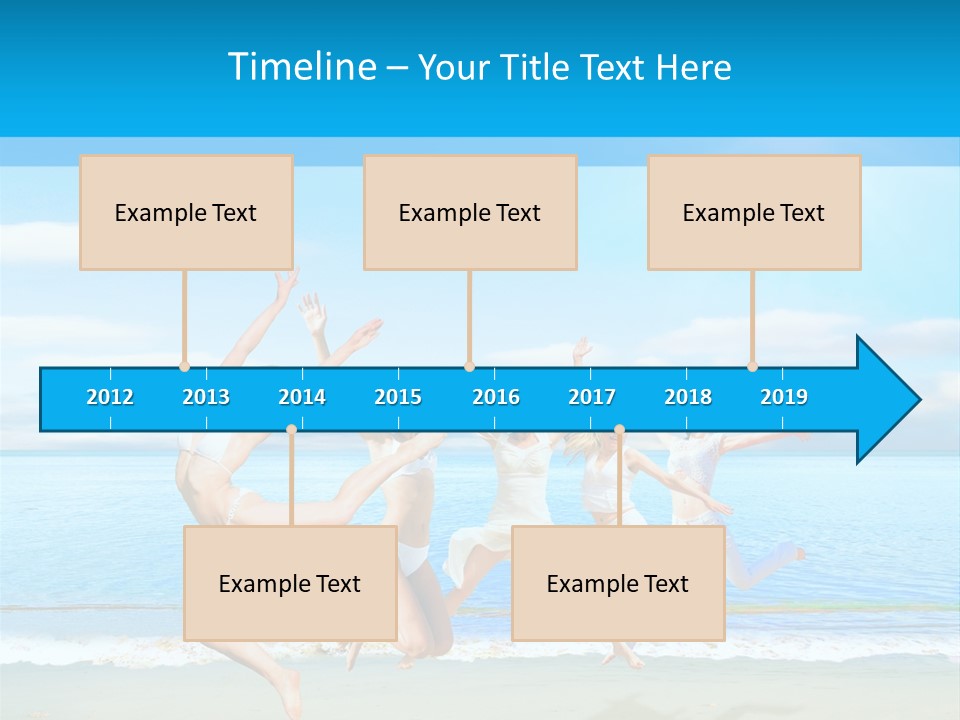 Travel Sunny Cloud PowerPoint Template