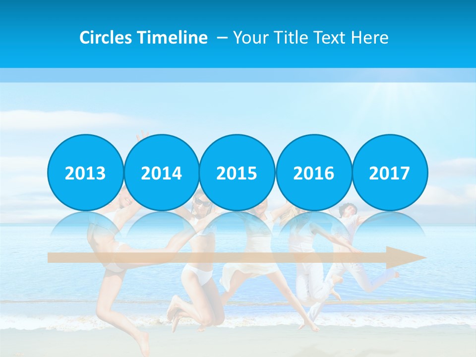 Travel Sunny Cloud PowerPoint Template