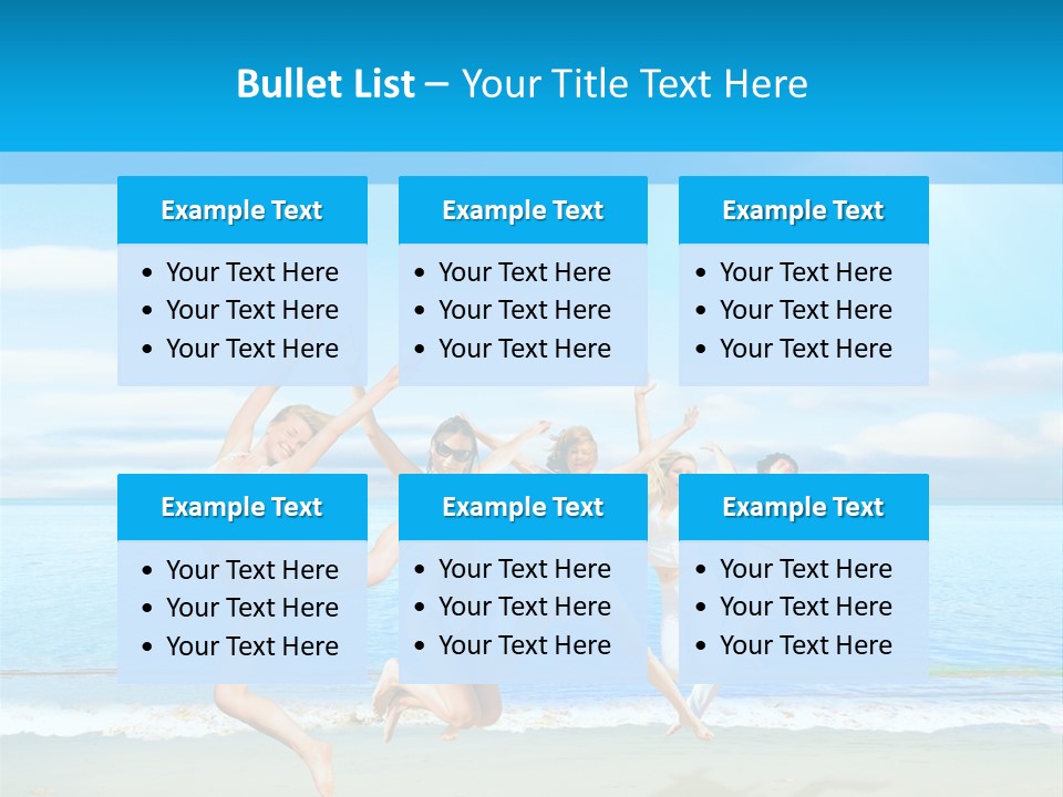 Travel Sunny Cloud PowerPoint Template