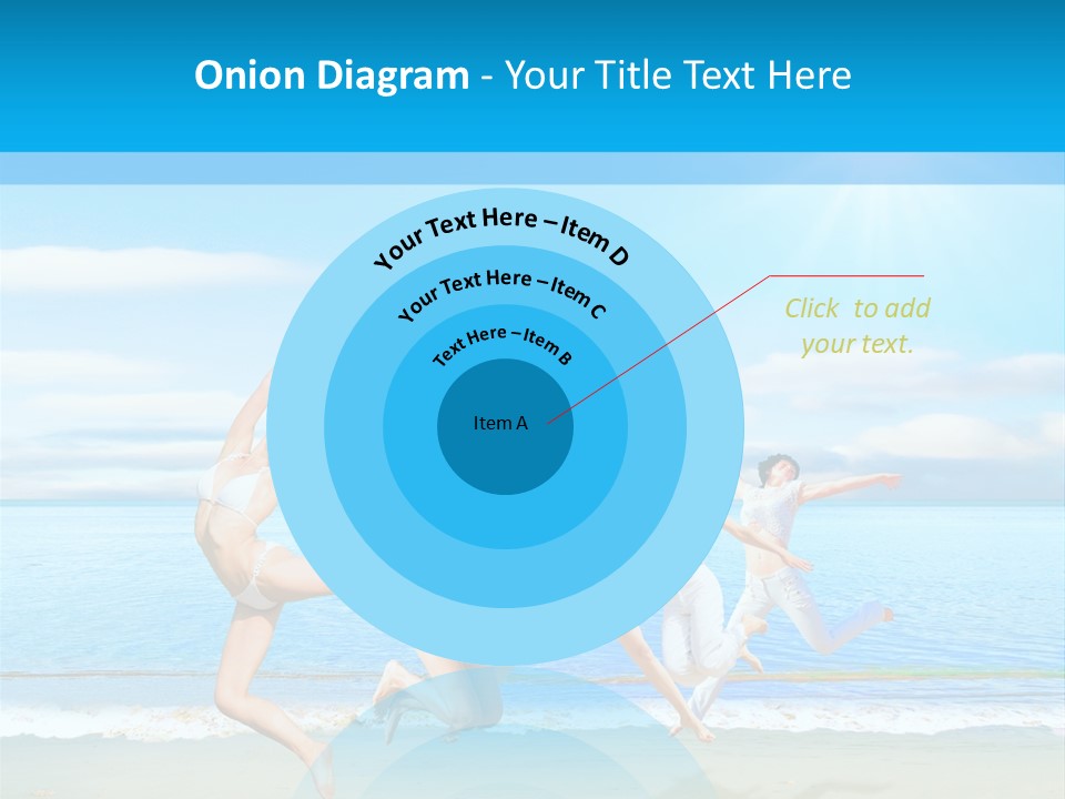 Travel Sunny Cloud PowerPoint Template