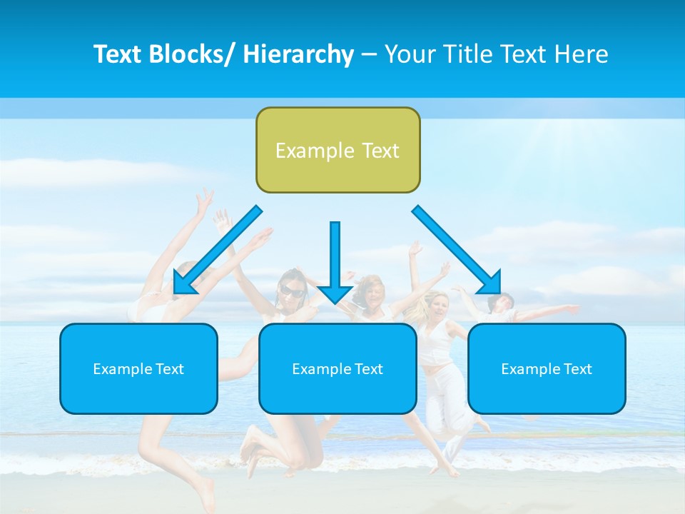 Travel Sunny Cloud PowerPoint Template