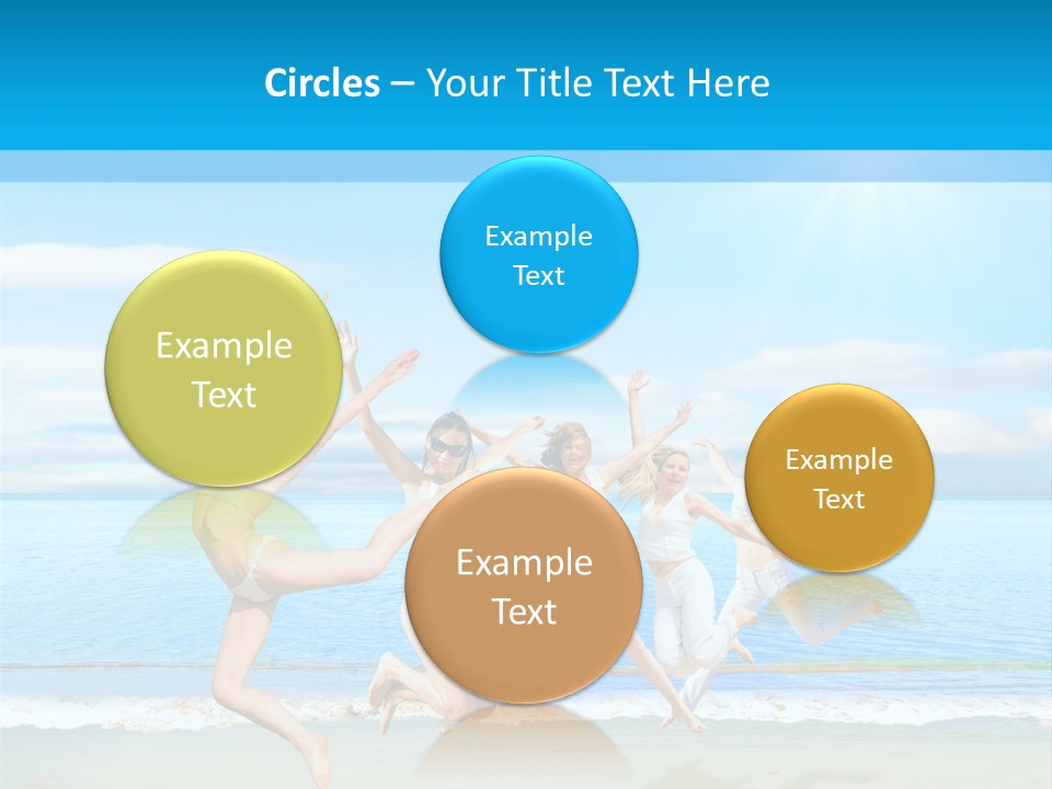 Travel Sunny Cloud PowerPoint Template