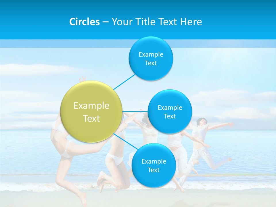 Travel Sunny Cloud PowerPoint Template