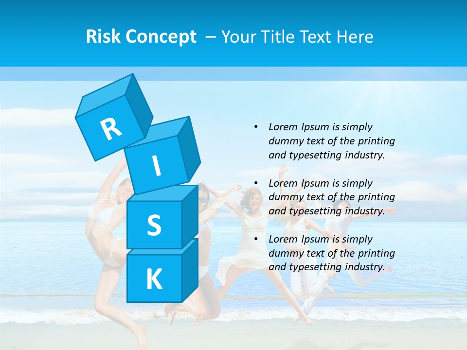 Travel Sunny Cloud PowerPoint Template