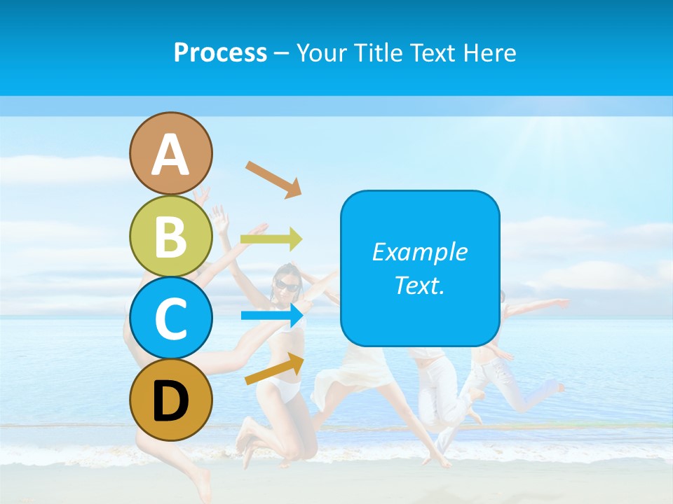 Travel Sunny Cloud PowerPoint Template
