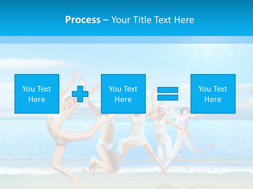 Travel Sunny Cloud PowerPoint Template