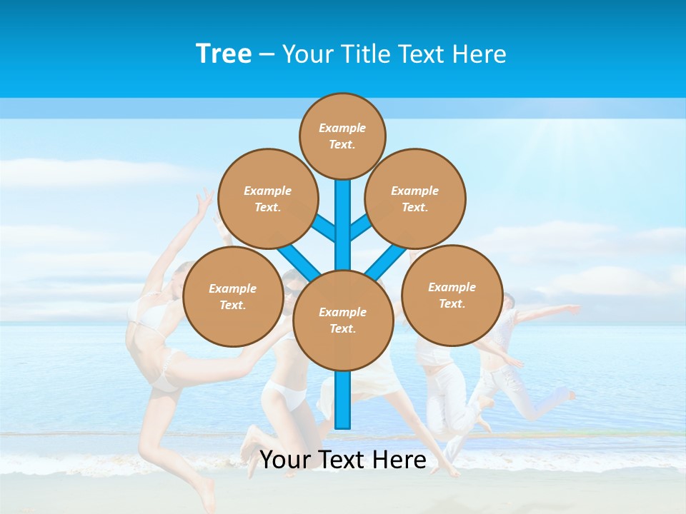 Travel Sunny Cloud PowerPoint Template