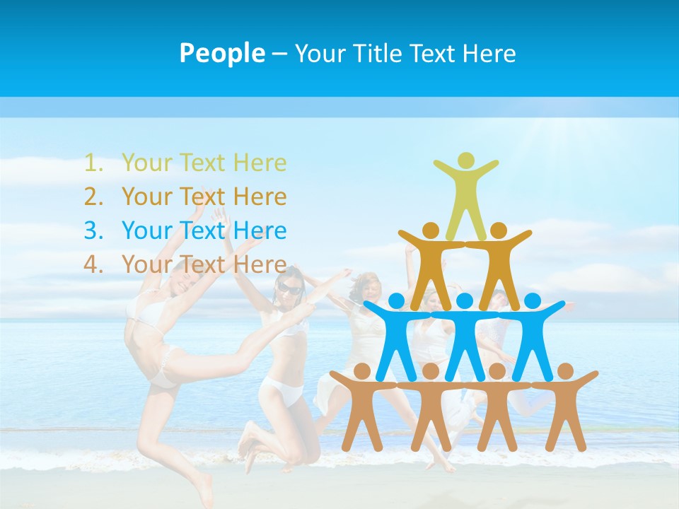 Travel Sunny Cloud PowerPoint Template