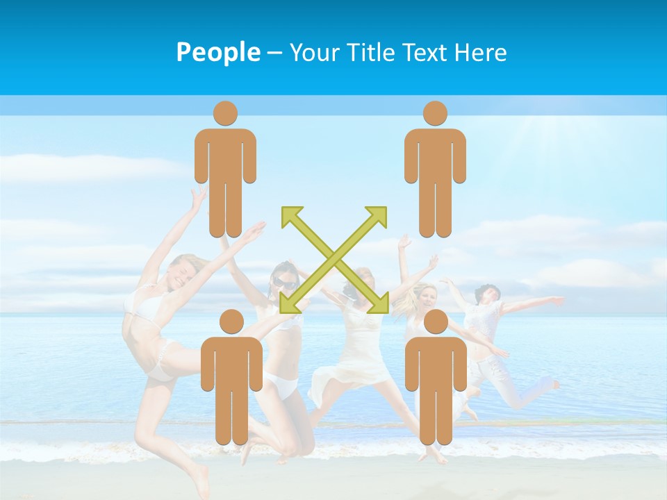 Travel Sunny Cloud PowerPoint Template