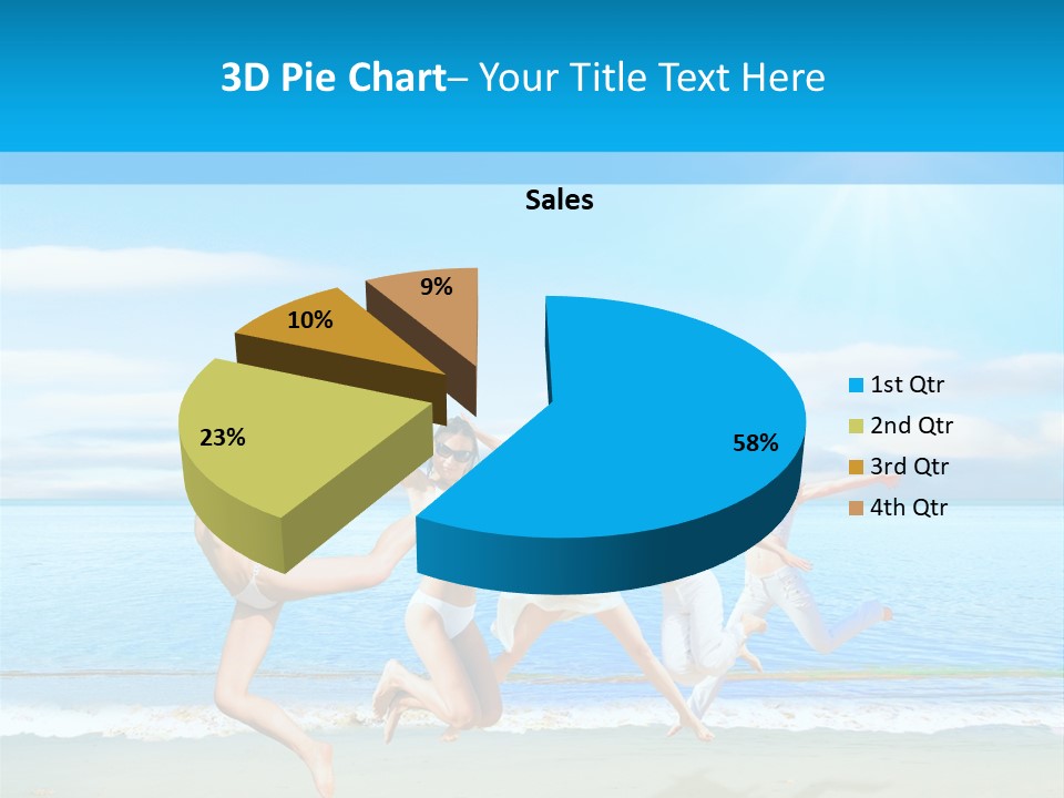 Travel Sunny Cloud PowerPoint Template
