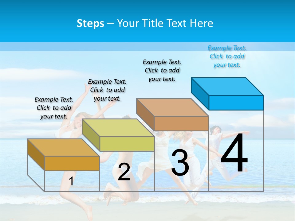Travel Sunny Cloud PowerPoint Template
