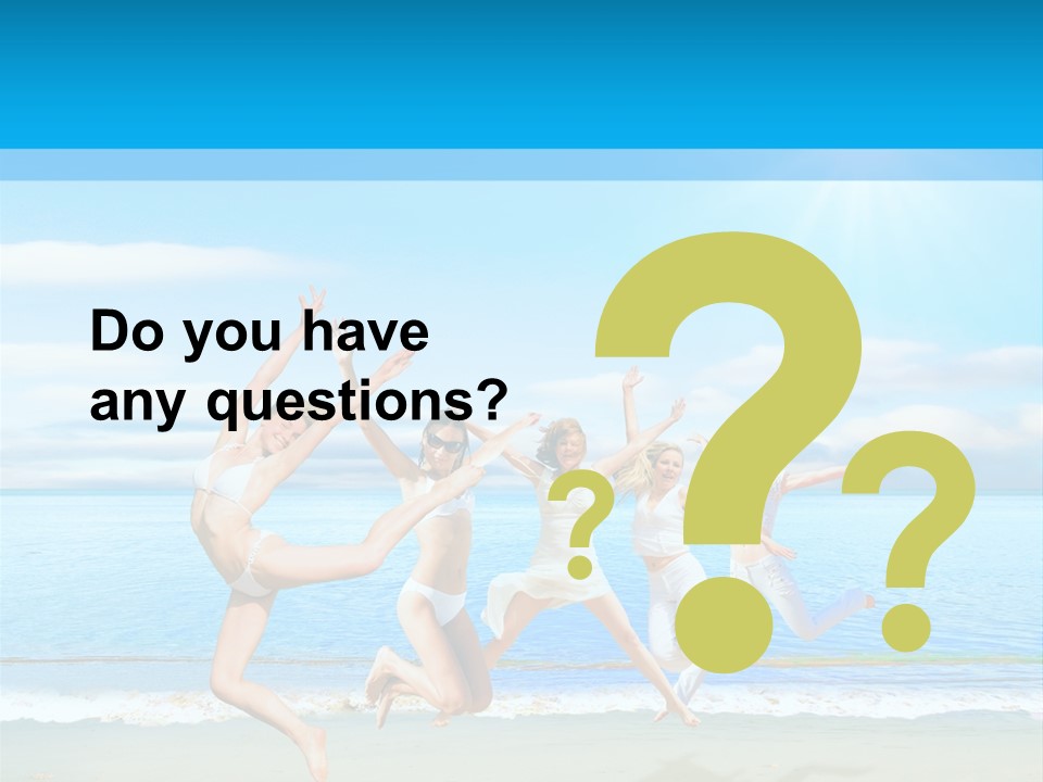 Travel Sunny Cloud PowerPoint Template