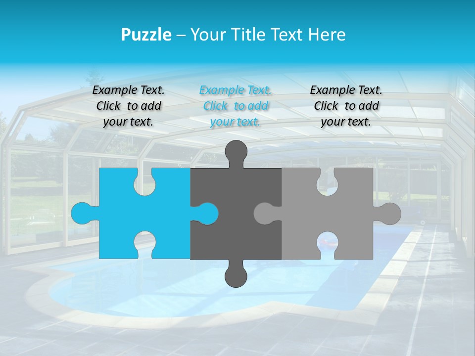 Covered House Villa PowerPoint Template