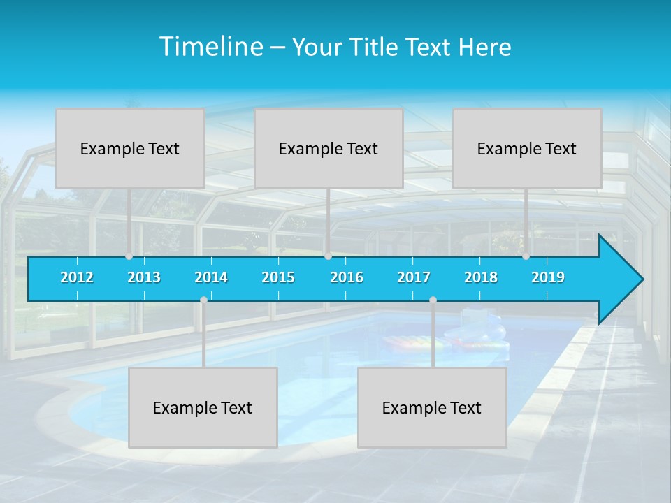 Covered House Villa PowerPoint Template