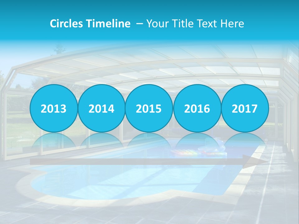 Covered House Villa PowerPoint Template