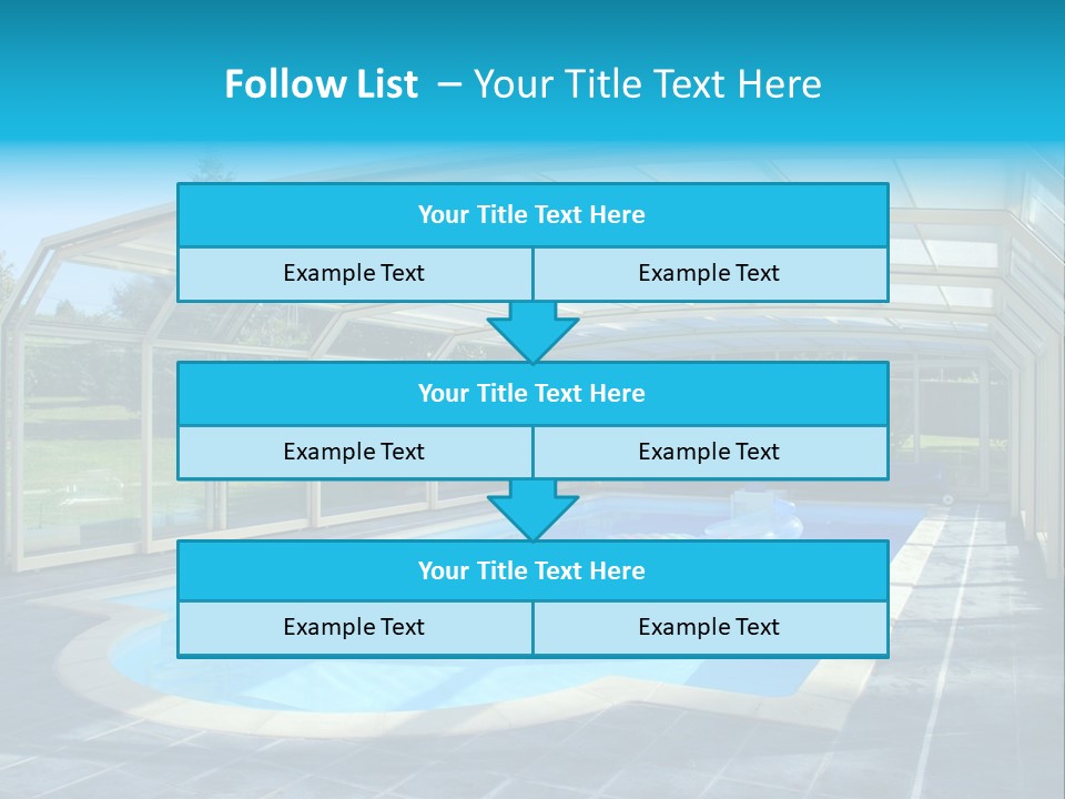 Covered House Villa PowerPoint Template