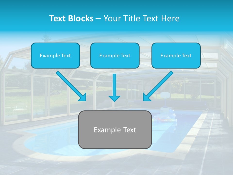 Covered House Villa PowerPoint Template