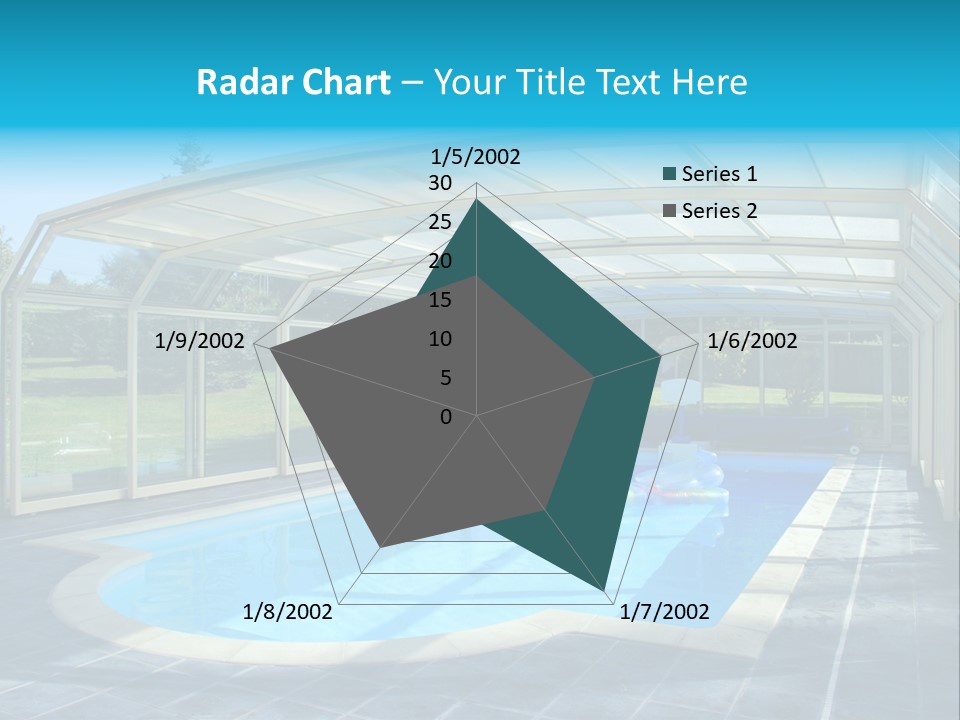 Covered House Villa PowerPoint Template