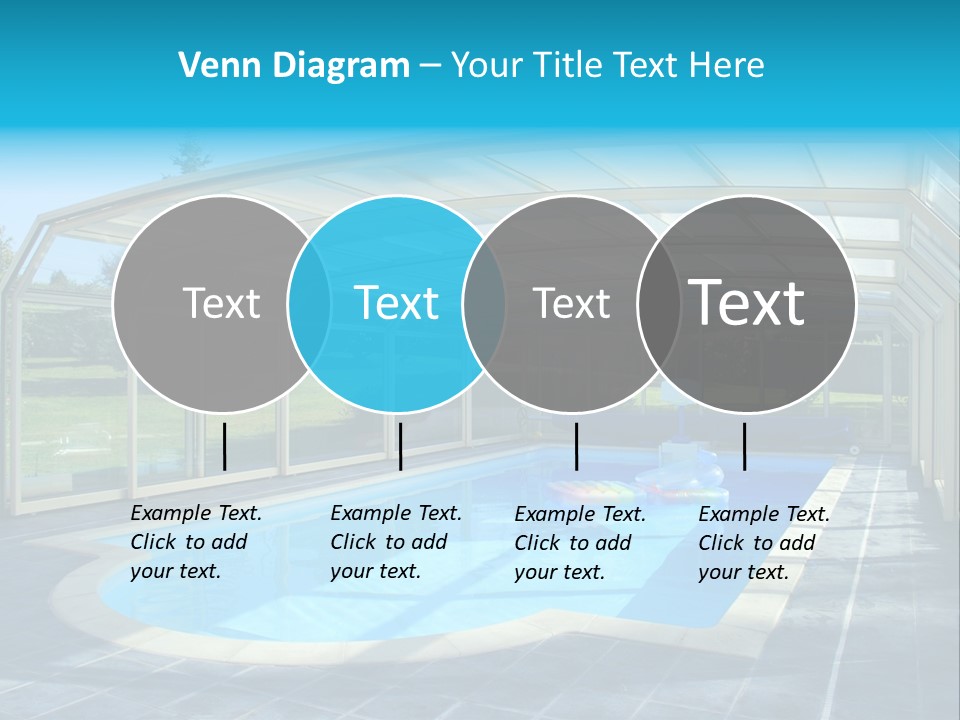 Covered House Villa PowerPoint Template