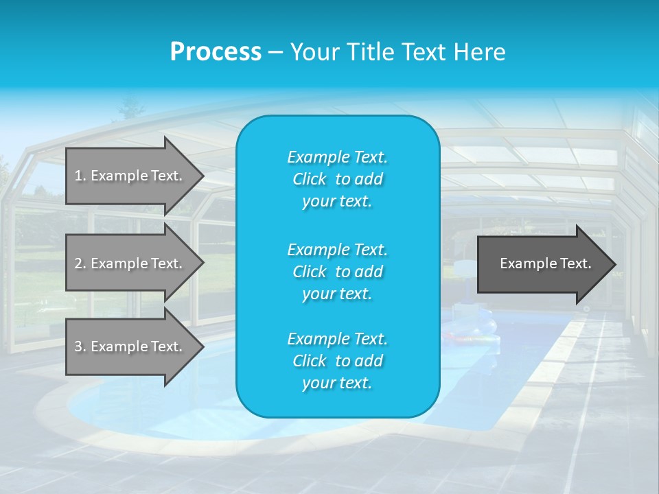 Covered House Villa PowerPoint Template