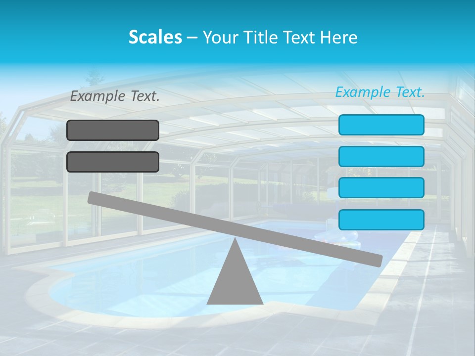 Covered House Villa PowerPoint Template
