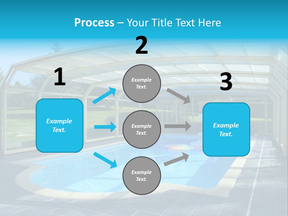 Covered House Villa PowerPoint Template