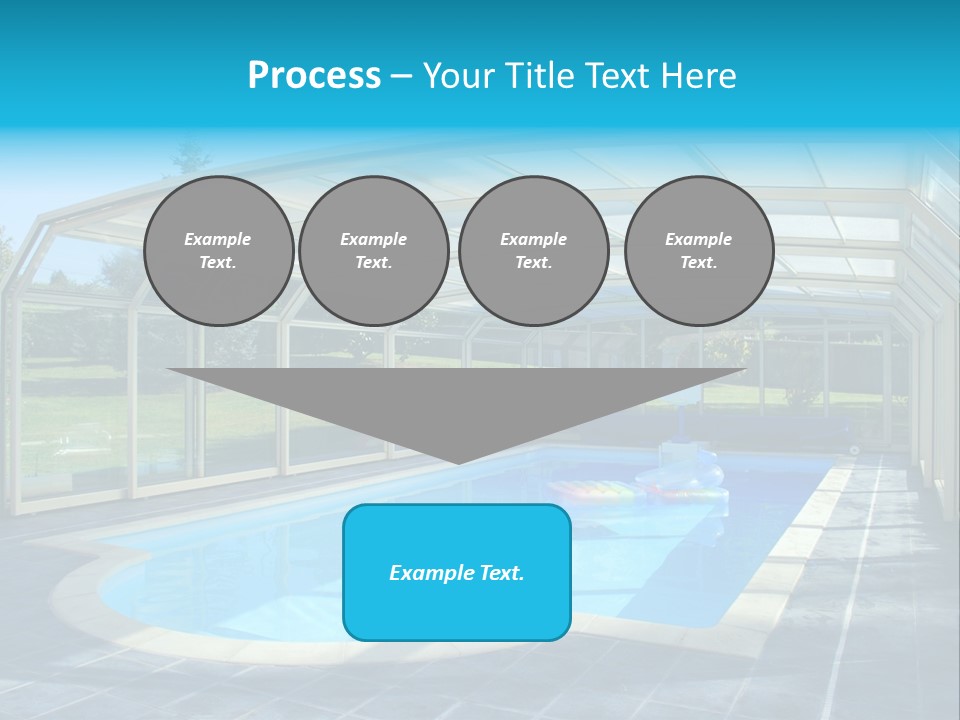 Covered House Villa PowerPoint Template