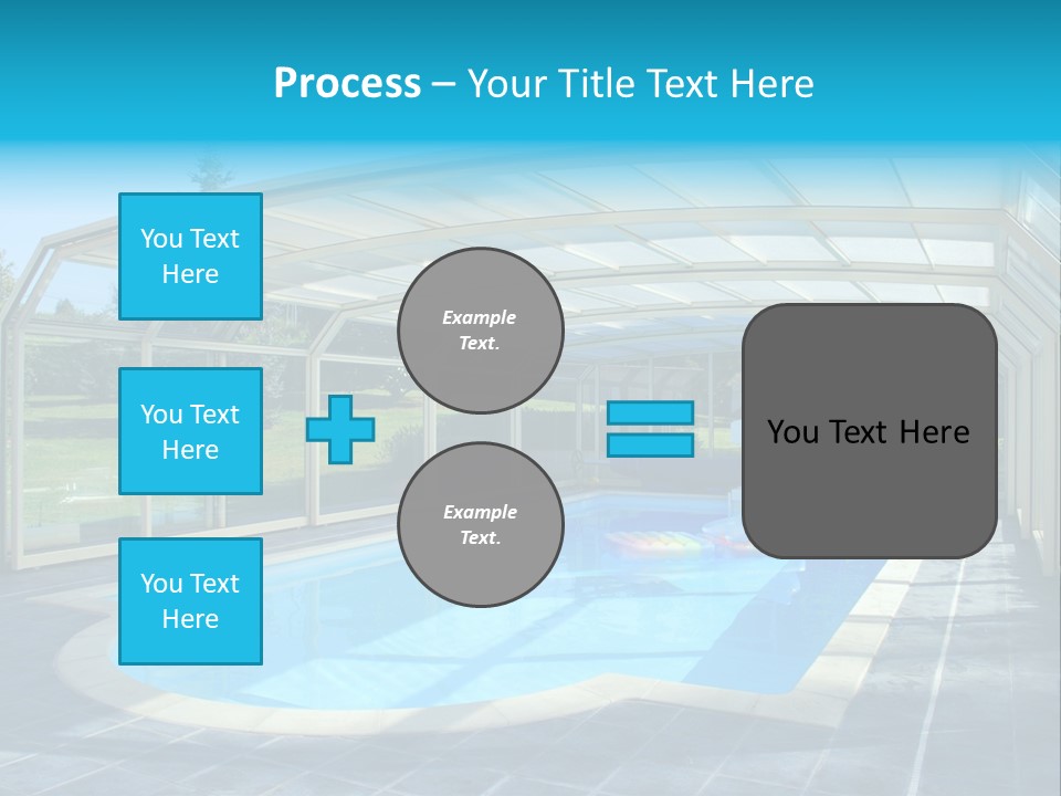 Covered House Villa PowerPoint Template