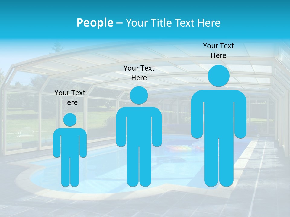 Covered House Villa PowerPoint Template