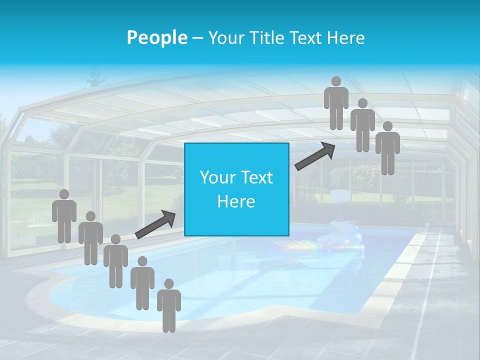 Covered House Villa PowerPoint Template