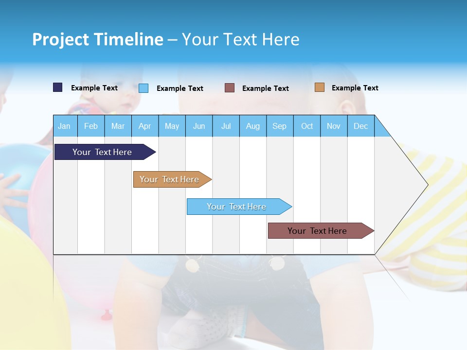 Surprised Together Balloon PowerPoint Template