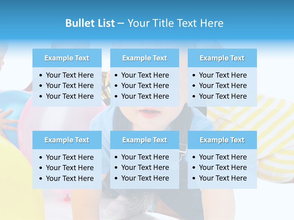 Surprised Together Balloon PowerPoint Template