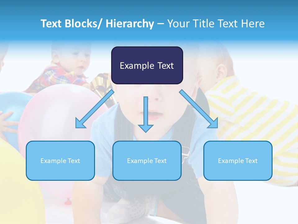 Surprised Together Balloon PowerPoint Template