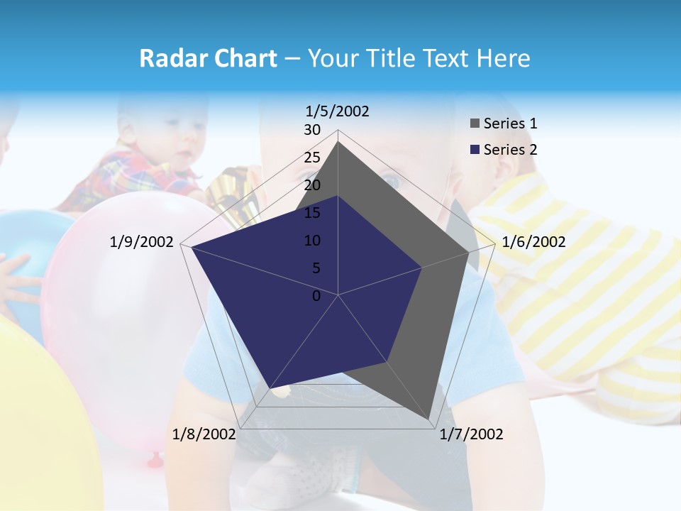 Surprised Together Balloon PowerPoint Template