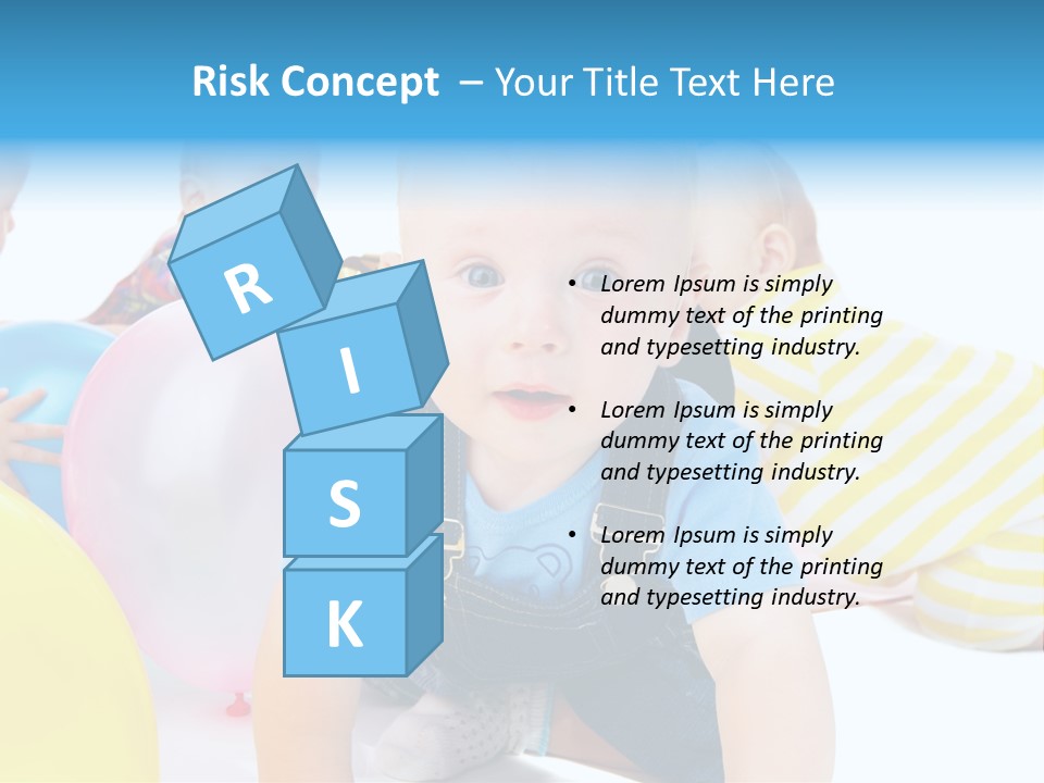 Surprised Together Balloon PowerPoint Template