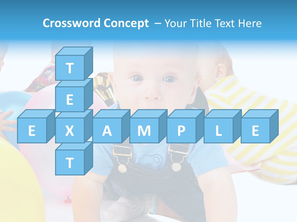 Surprised Together Balloon PowerPoint Template