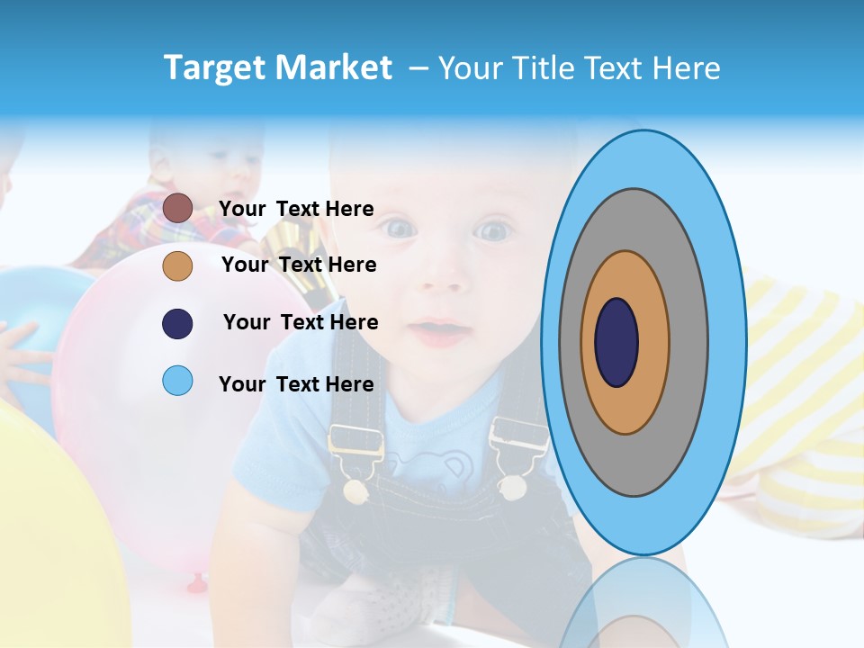 Surprised Together Balloon PowerPoint Template