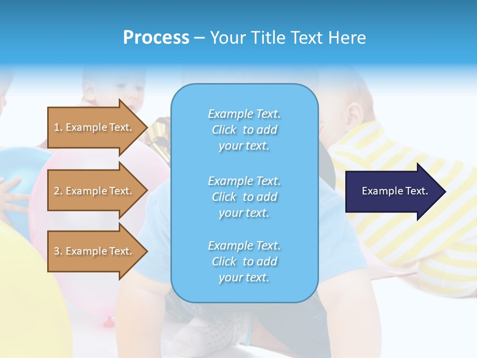 Surprised Together Balloon PowerPoint Template