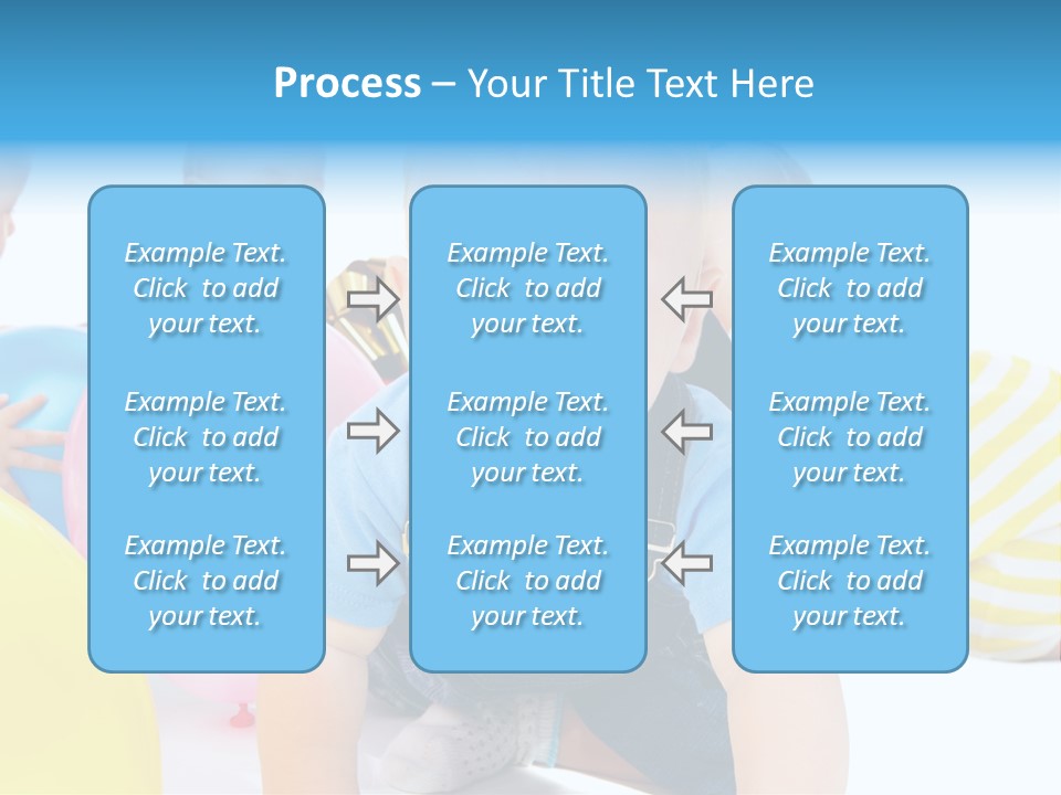 Surprised Together Balloon PowerPoint Template