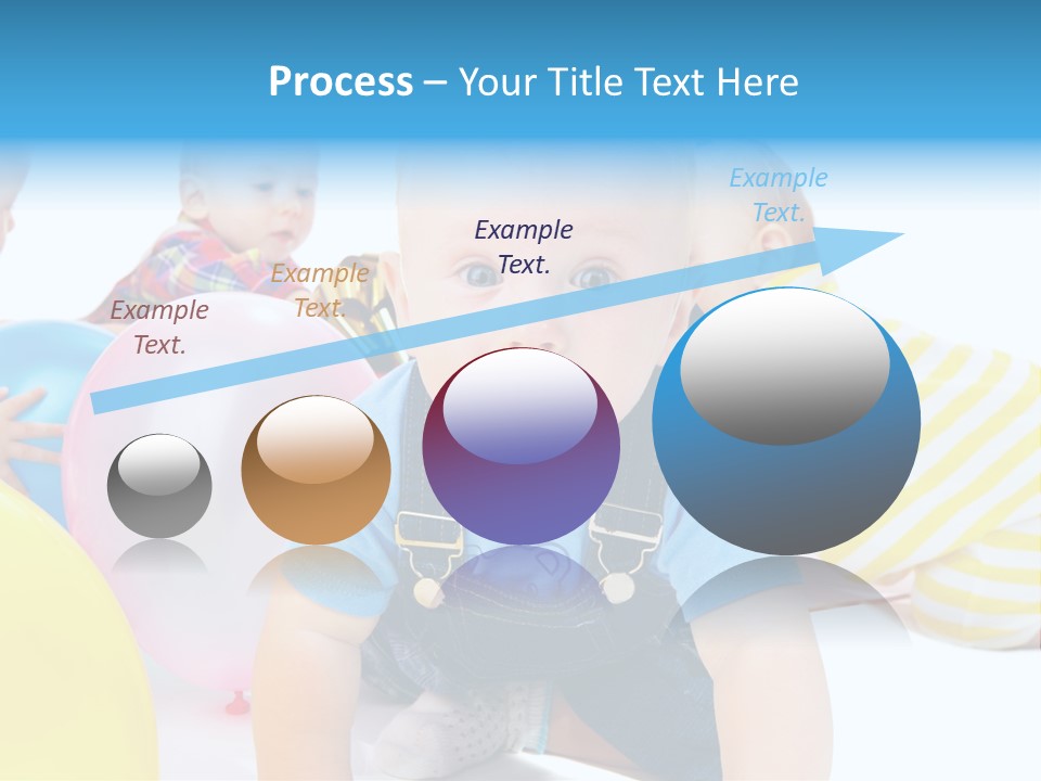 Surprised Together Balloon PowerPoint Template