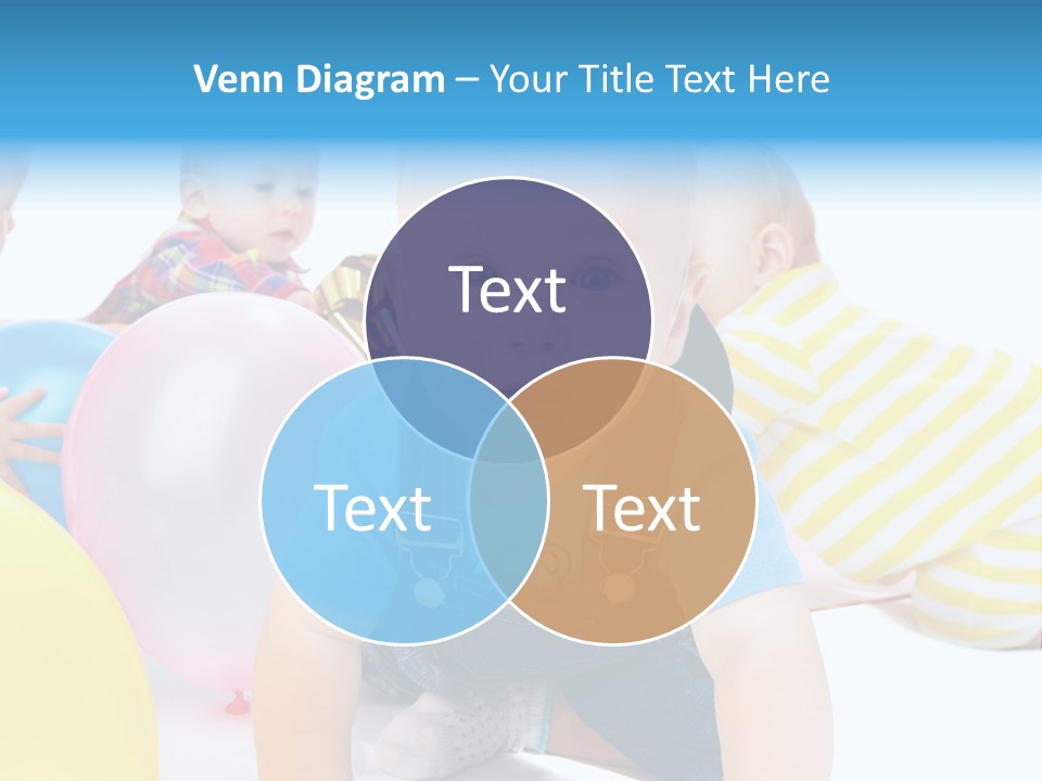 Surprised Together Balloon PowerPoint Template