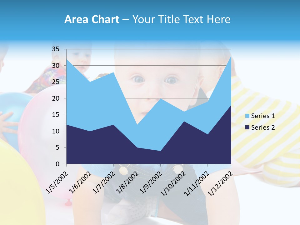 Surprised Together Balloon PowerPoint Template