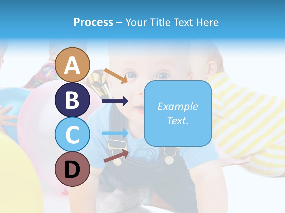 Surprised Together Balloon PowerPoint Template