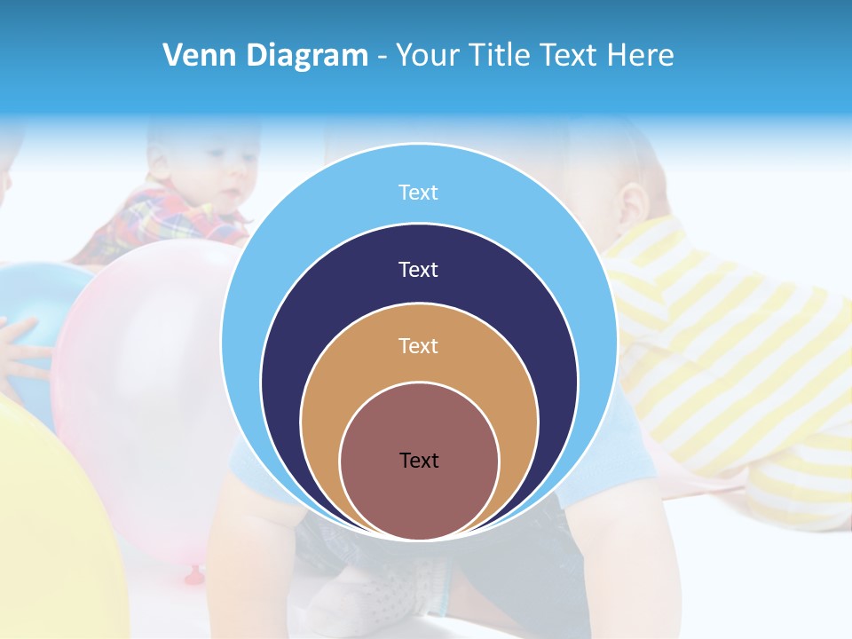 Surprised Together Balloon PowerPoint Template