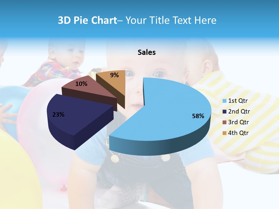Surprised Together Balloon PowerPoint Template