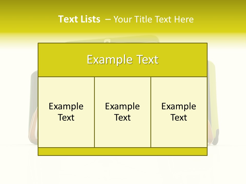 Business Luggage Trip PowerPoint Template