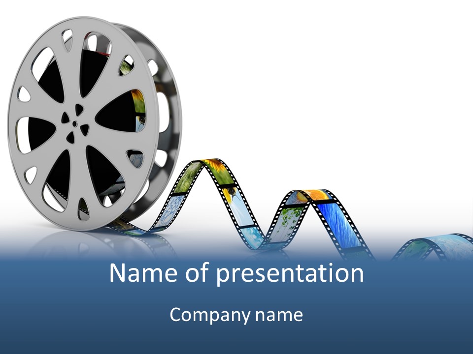 Picture Graphic Video PowerPoint Template